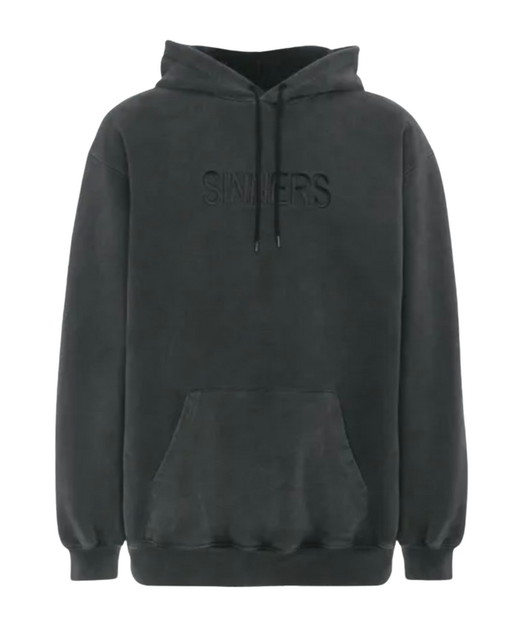 Balenciaga 'Sinner' Faded Black Hoodie