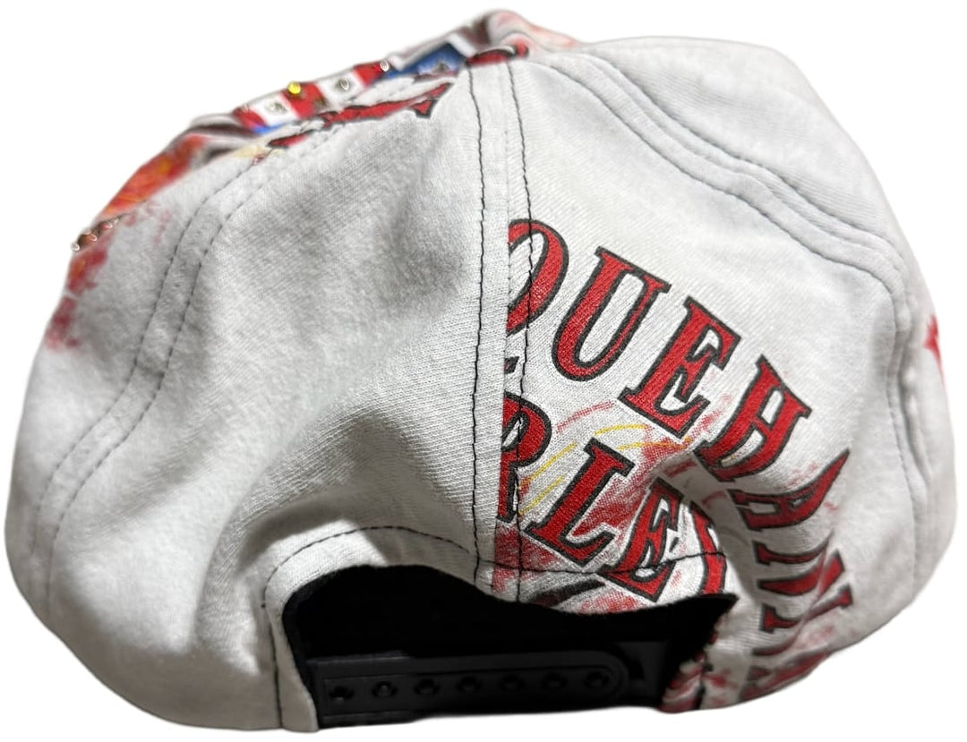 Bossi 'Harley Davidson #1' Rhinestone Snapback Hat