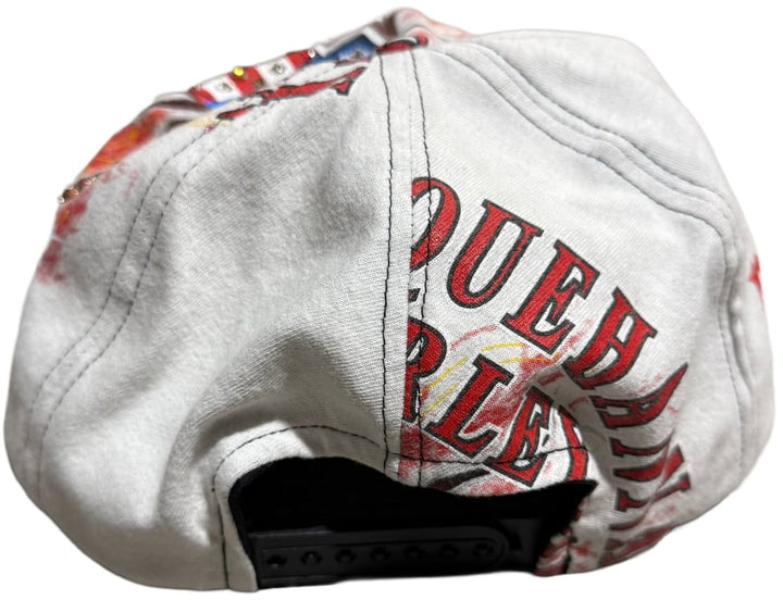 Bossi 'Harley Davidson #1' Rhinestone Snapback Hat