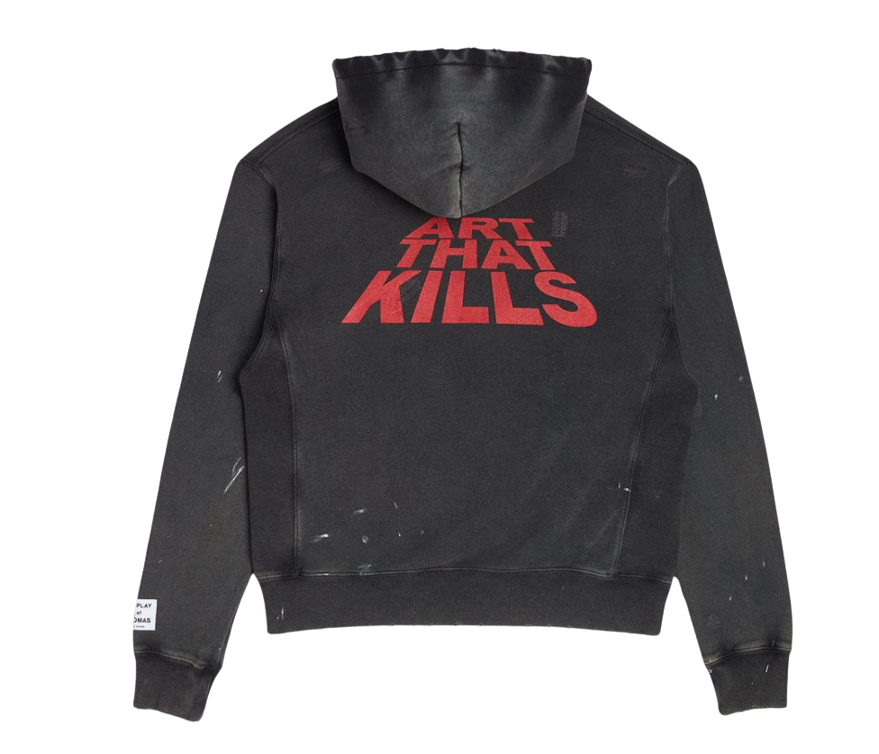 Gallery Dept. 'ATK Distressed' Logo Hoodie – Showroom LA Gallery Dept. 'ATK Distressed' Logo Hoodie – Showroom LA