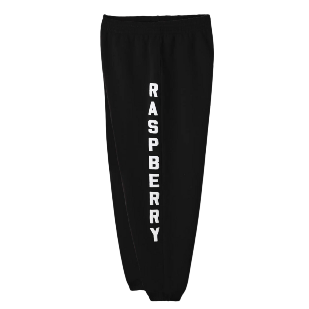 Gold+Vintage Gallery Raspberry Hills 'Black Weekday' Sweatpants