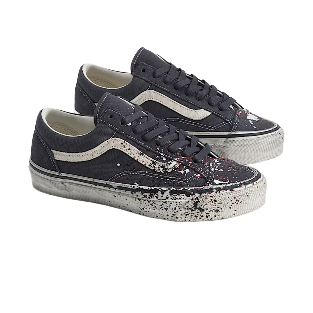 Vans 'Charcoal Grey' Paint Splatter LX Old Skool 36