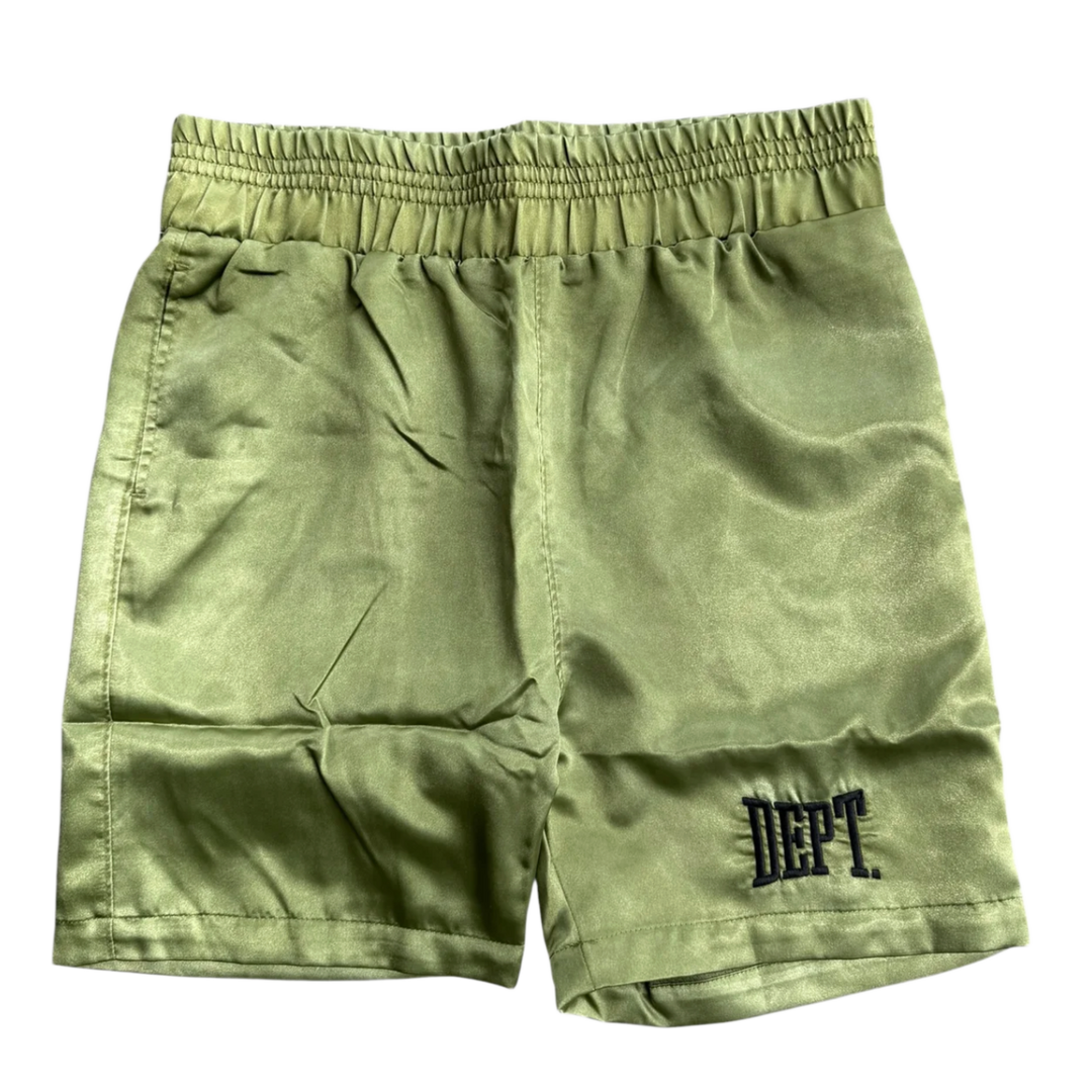Gallery Dept. 'Green and Black' Boxing Shorts