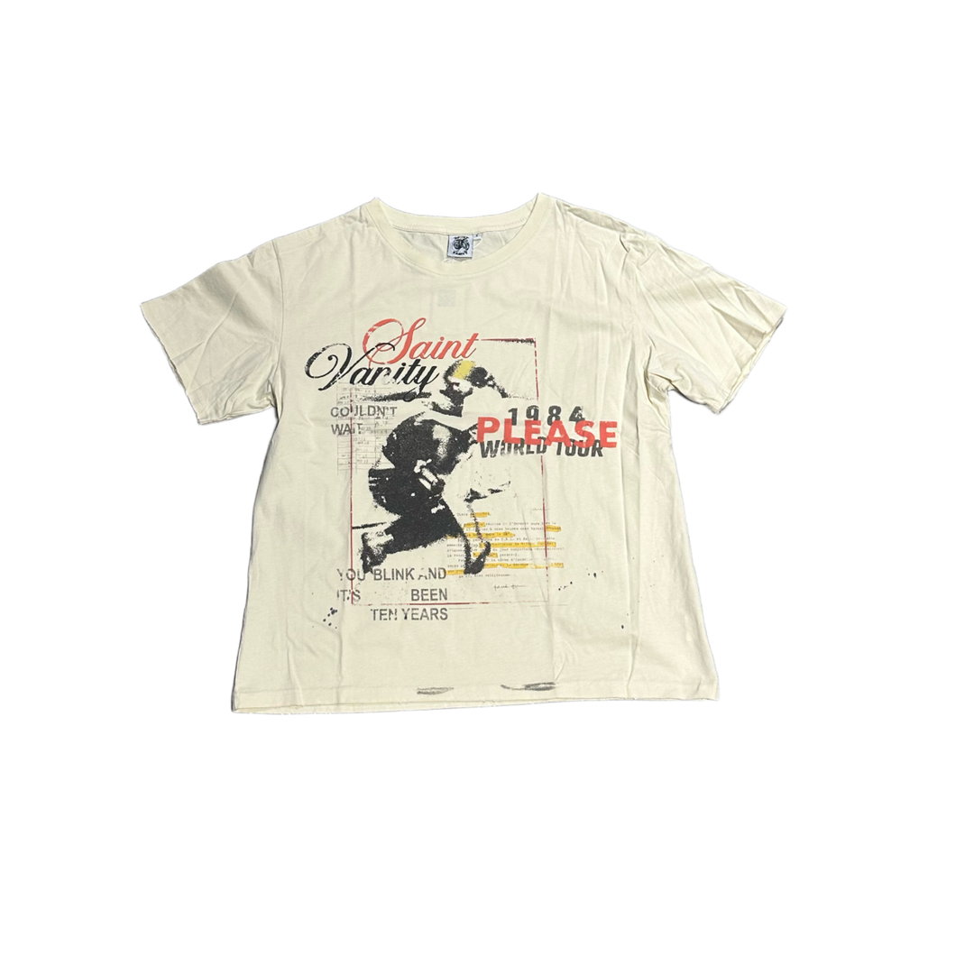 Saint Vanity 'Cream' Yes Please Tee