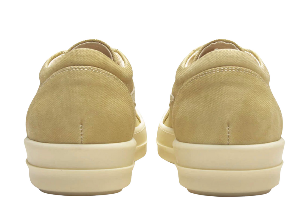 Rick Owens DRKSHDW Vintage Canvas Lows 'Parchment'