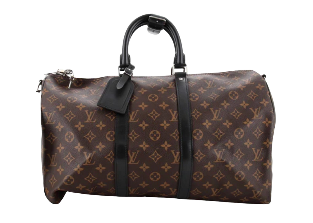 Louis Vuitton Bandouliere Monogram Keepall 45 Bag