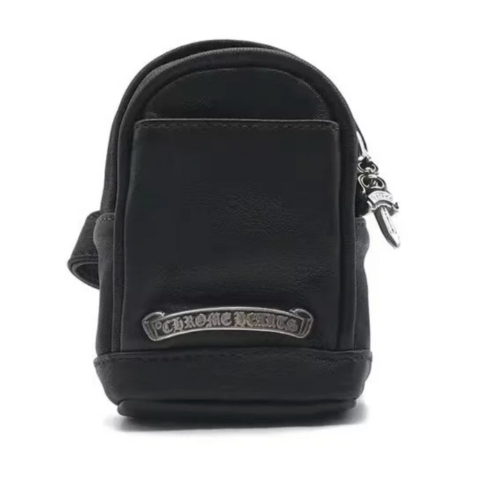 Chrome Hearts Black Wrist Bag