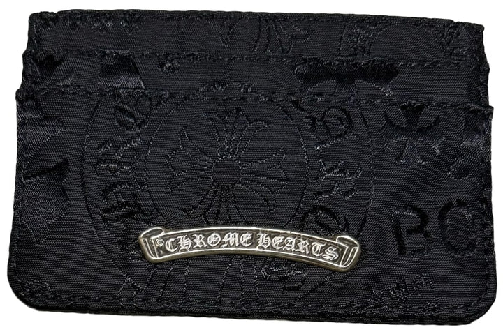 Chrome Hearts 'Stencil' Black Cardholder