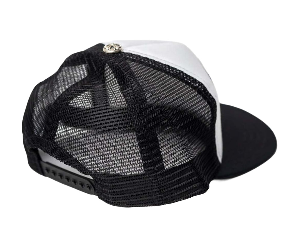 Chrome Hearts 'FUCK Hollywood' Trucker Hat Black/White