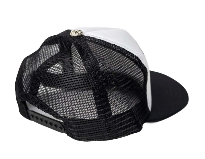 Chrome Hearts 'FUCK Hollywood' Trucker Hat Black/White