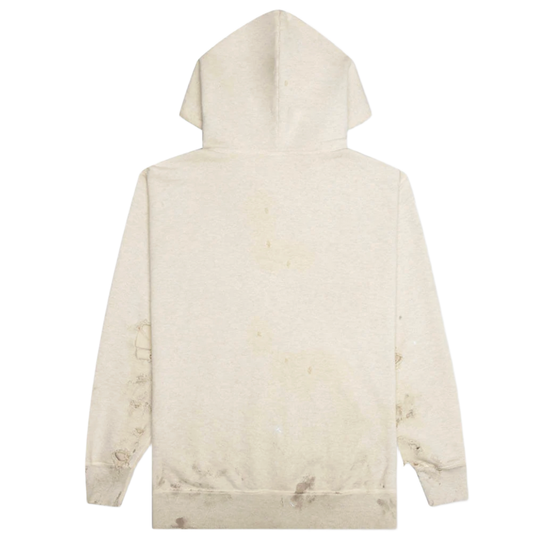 Saint Michael 'Academy NYPD' Cream Hoodie