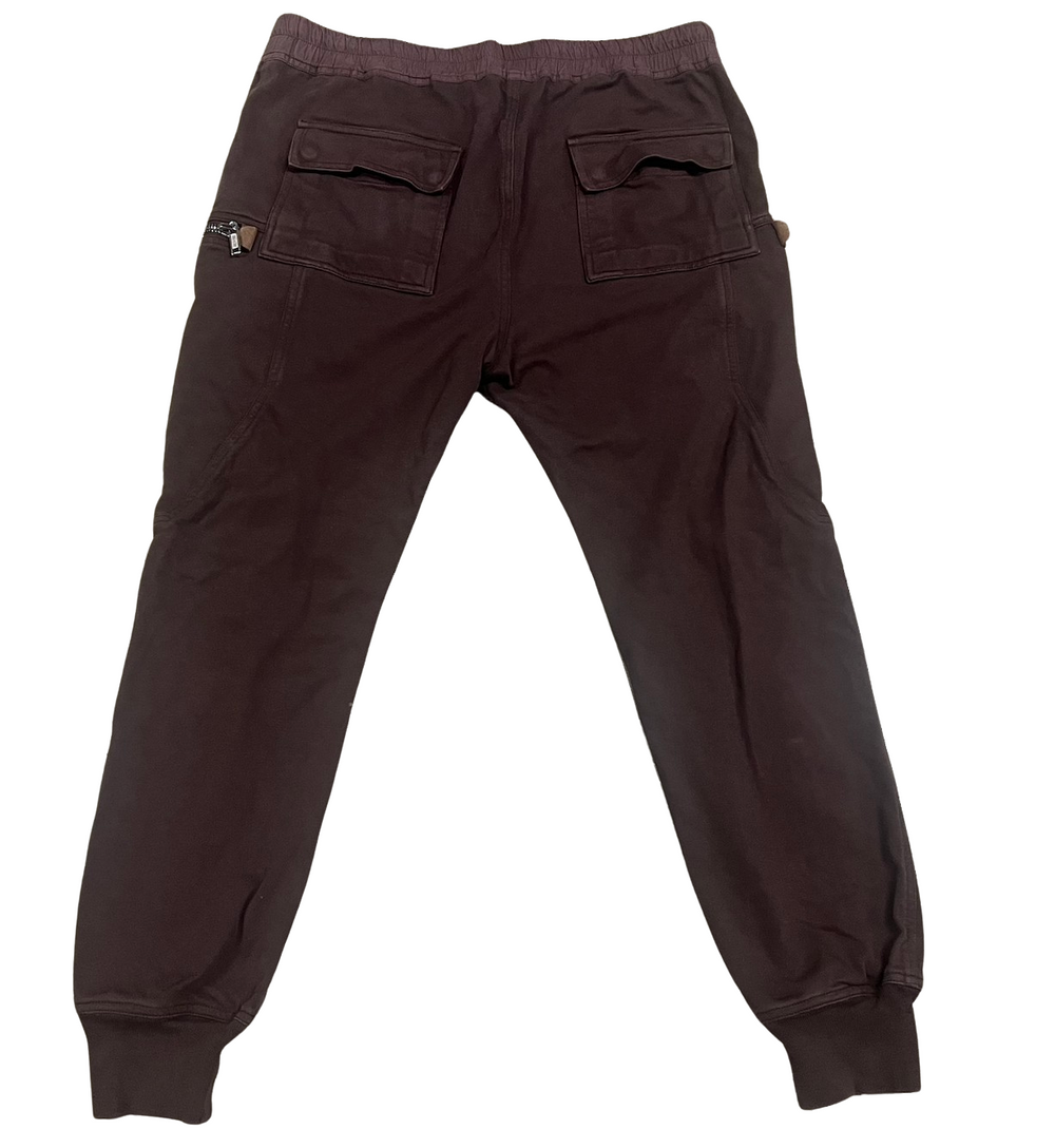 Rick Owens 'Burgundy' Track Pants