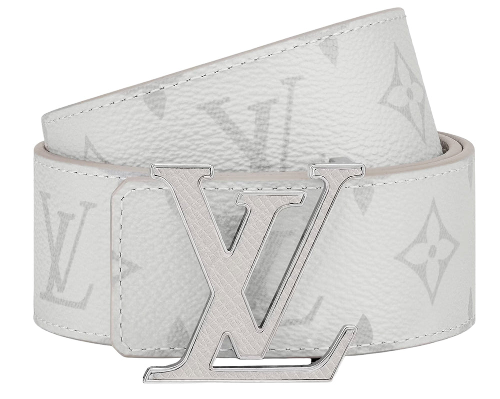 Louis Vuitton 'Soft Grey' Monogram Belt