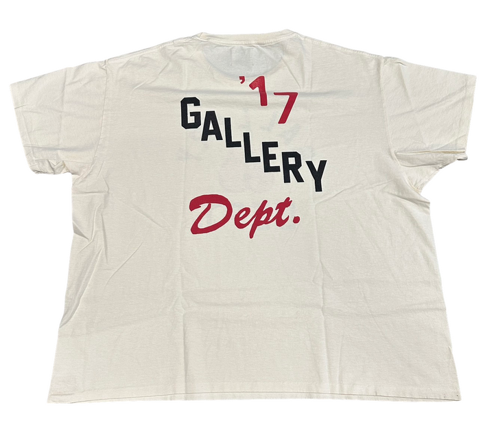 Gallery Dept. 'Boxing Merch' Cream Tee