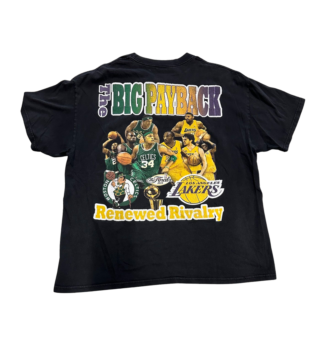 Lakers vs. Celtics 2010 NBA Finals 'The Big Payback' Vintage Tee