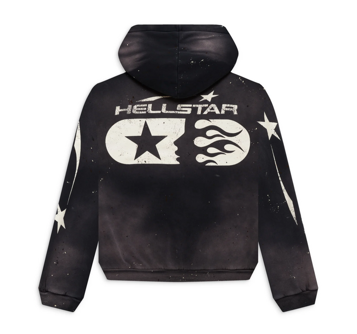 Hellstar 'Studios' Black Zip Up Hoodie