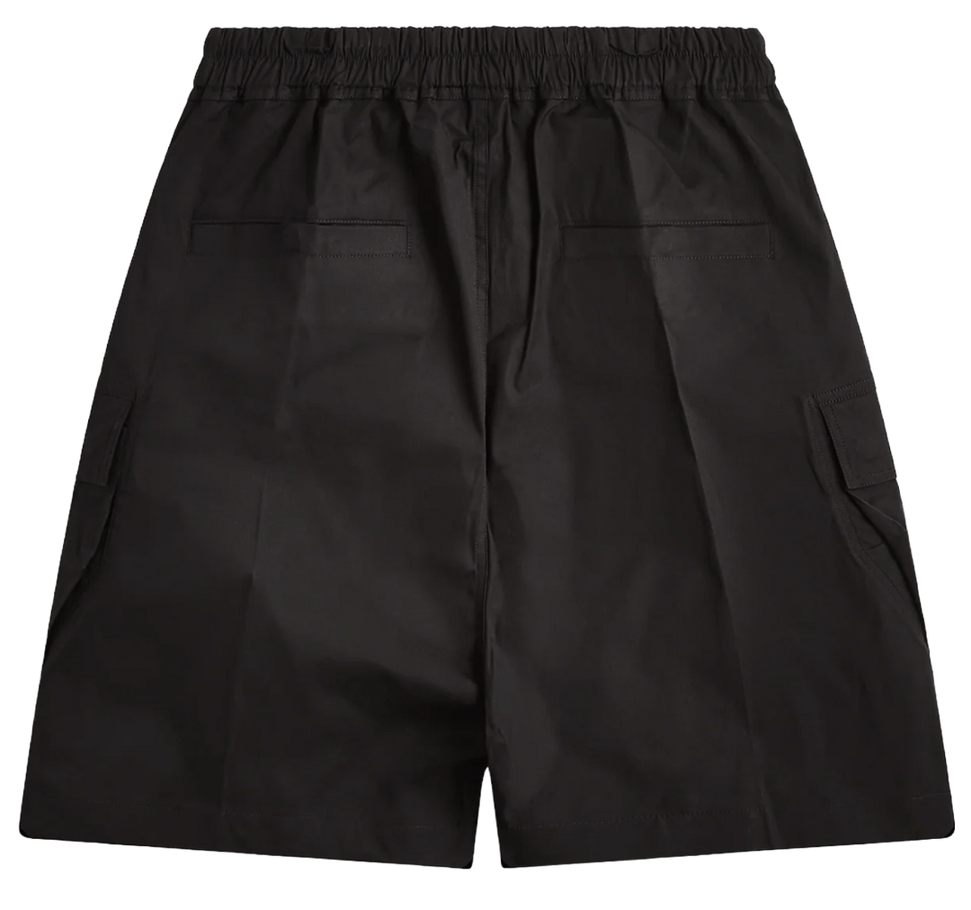 Rick Owens DRKSHDW 'Cargobela Black Wax' Shorts