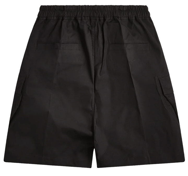 Rick Owens DRKSHDW 'Cargobela Black Wax' Shorts