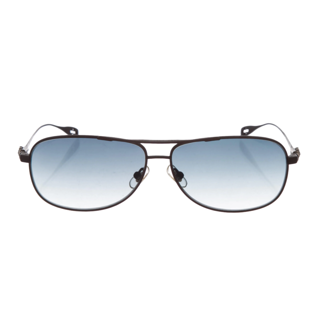 Chrome Hearts 'Matte Black' Stains II Sunglasses – Showroom LA Chrome Hearts 'Matte Black' Stains II Sunglasses – Showroom LA