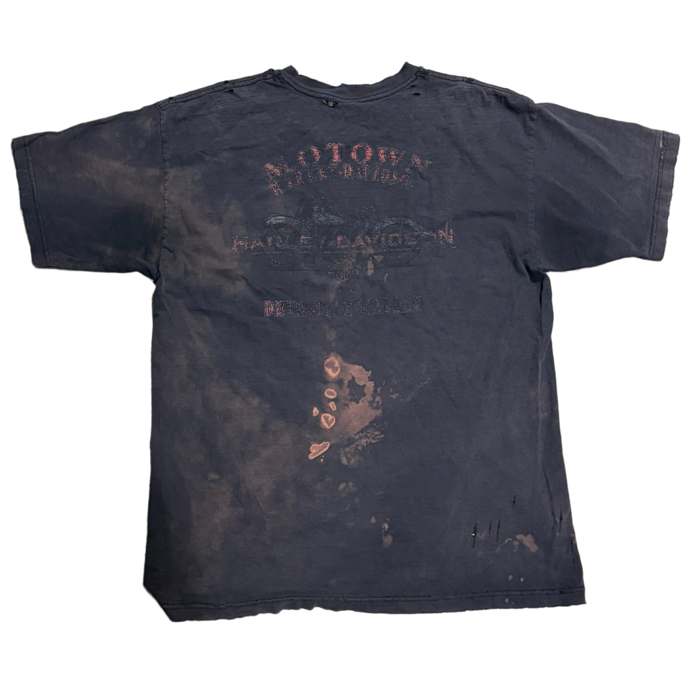 Vintage Harley Davidson 'Black' Wolf Pocket Tee
