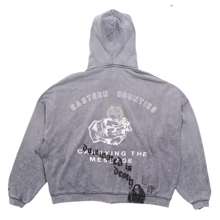 Paly 'Carrying The Message' Zip-Up Hoodie