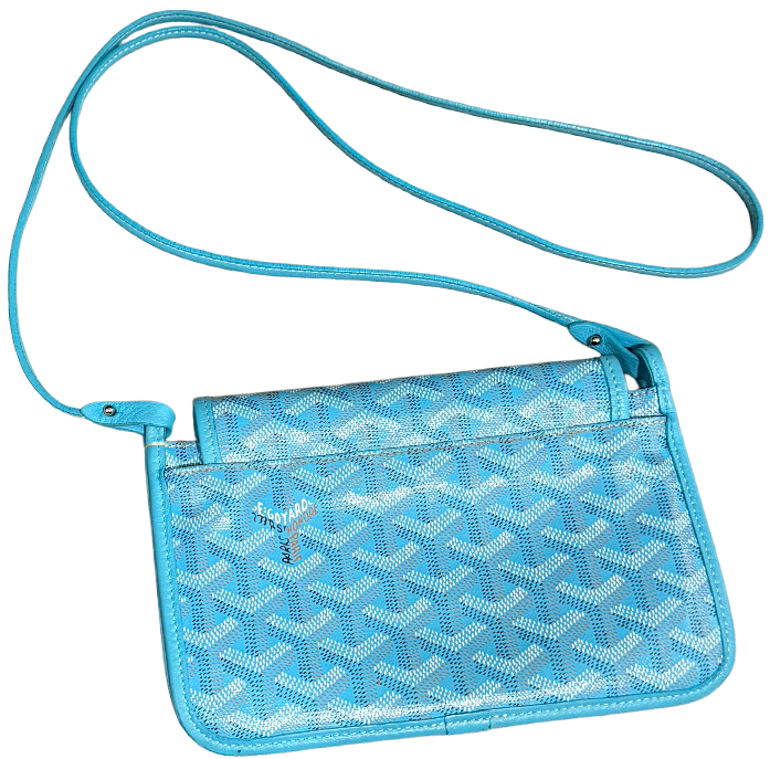 Goyard 'Turquoise' Plumet Pocket Wallet