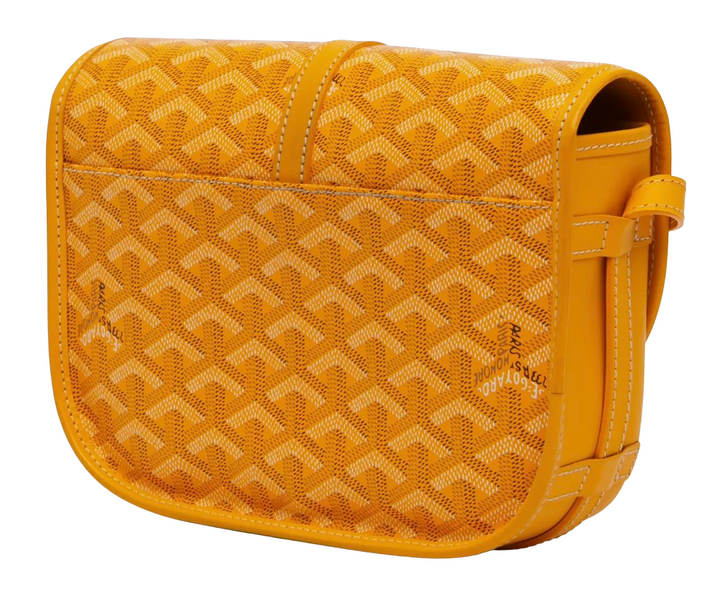 Goyard 'Yellow' Belvedere PM Bag