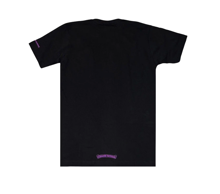 Chrome Hearts 'Collar Logo' Black/Purple Tee