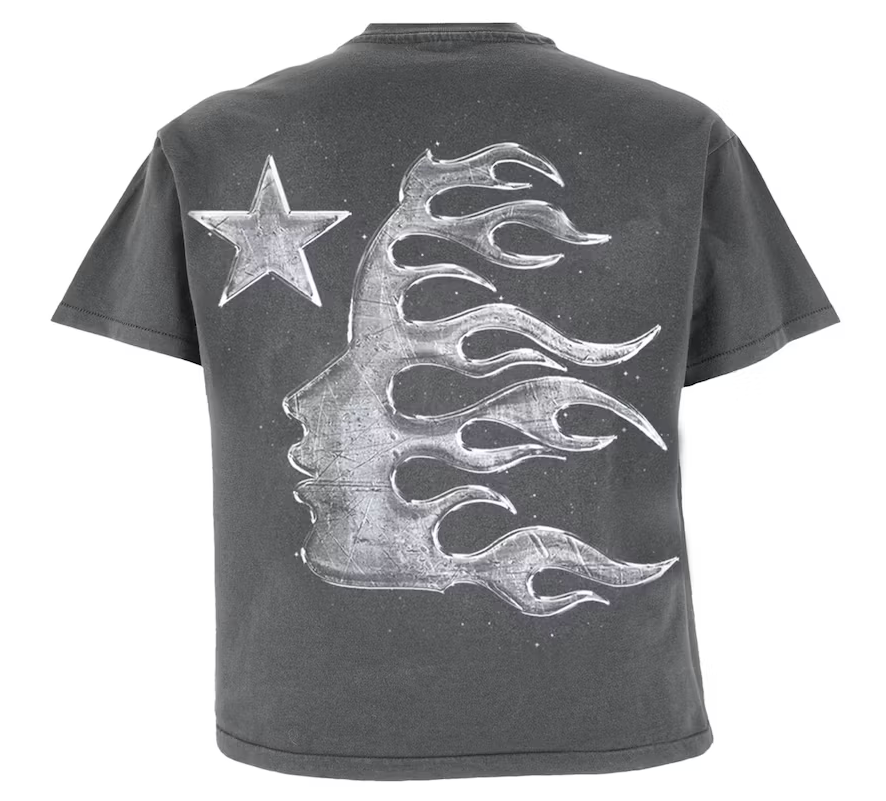 Hellstar 'Chrome Logo' Black Tee