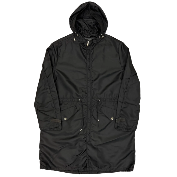 Chrome Hearts 'Leather Plus Cross Patch' Nylon Rain Jacket