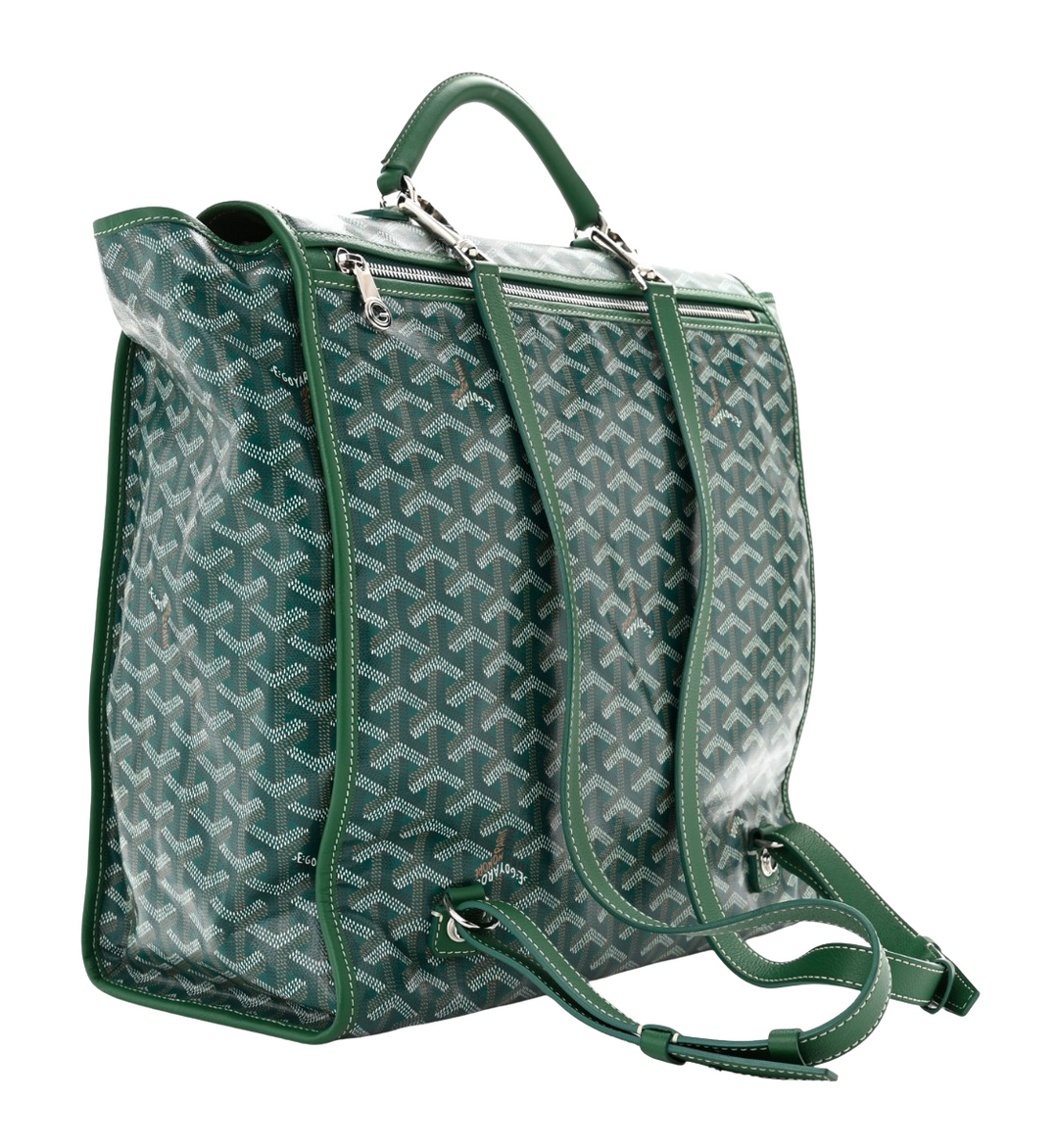 Goyard 'Saint Leger' Green Backpack