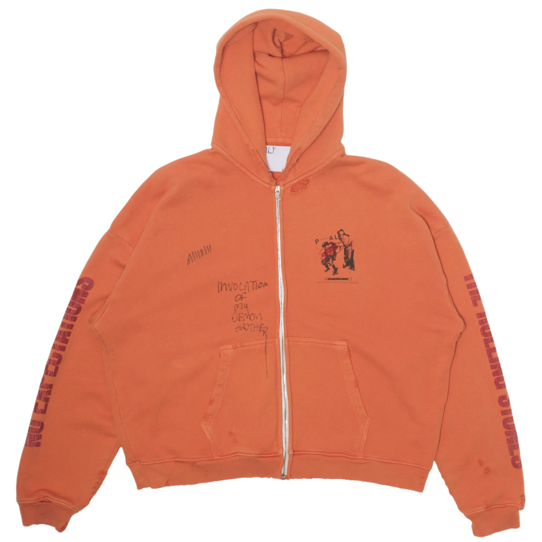 Paly Rolling Stones 'No Expectations' Zip Up Hoodie