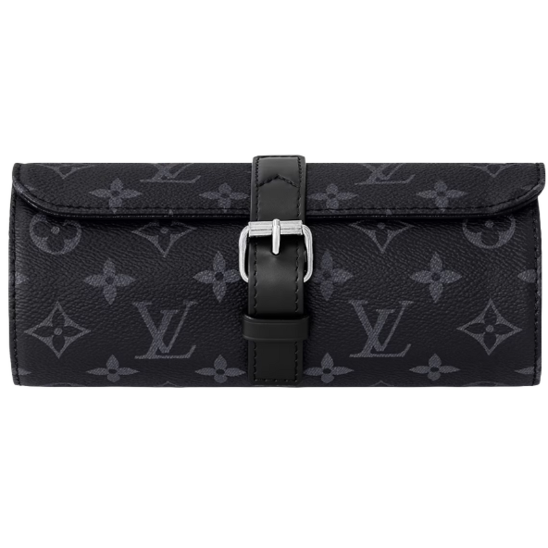 Louis Vuitton 'Eclipse' Monogram 3 Watch Case
