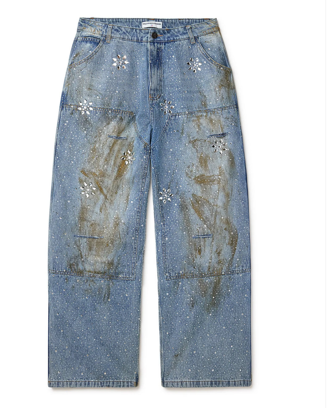 Vale 'Crystal Painter' Denim Jeans