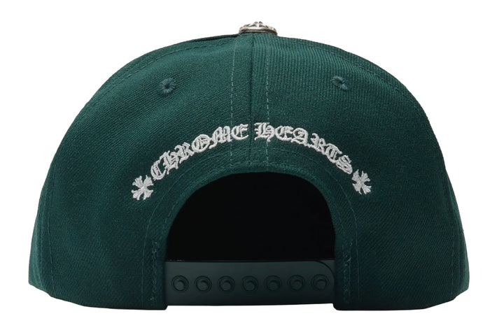 Chrome Hearts CH 6 Panel Baseball Hat Forest Green