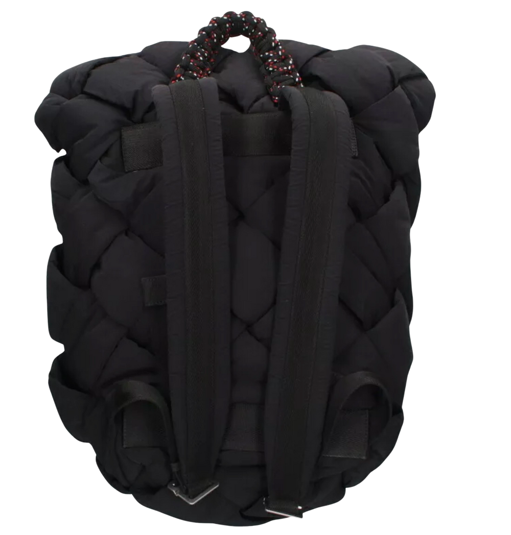Bottega Veneta 'Black' Padded Nylon Cassette Backpack