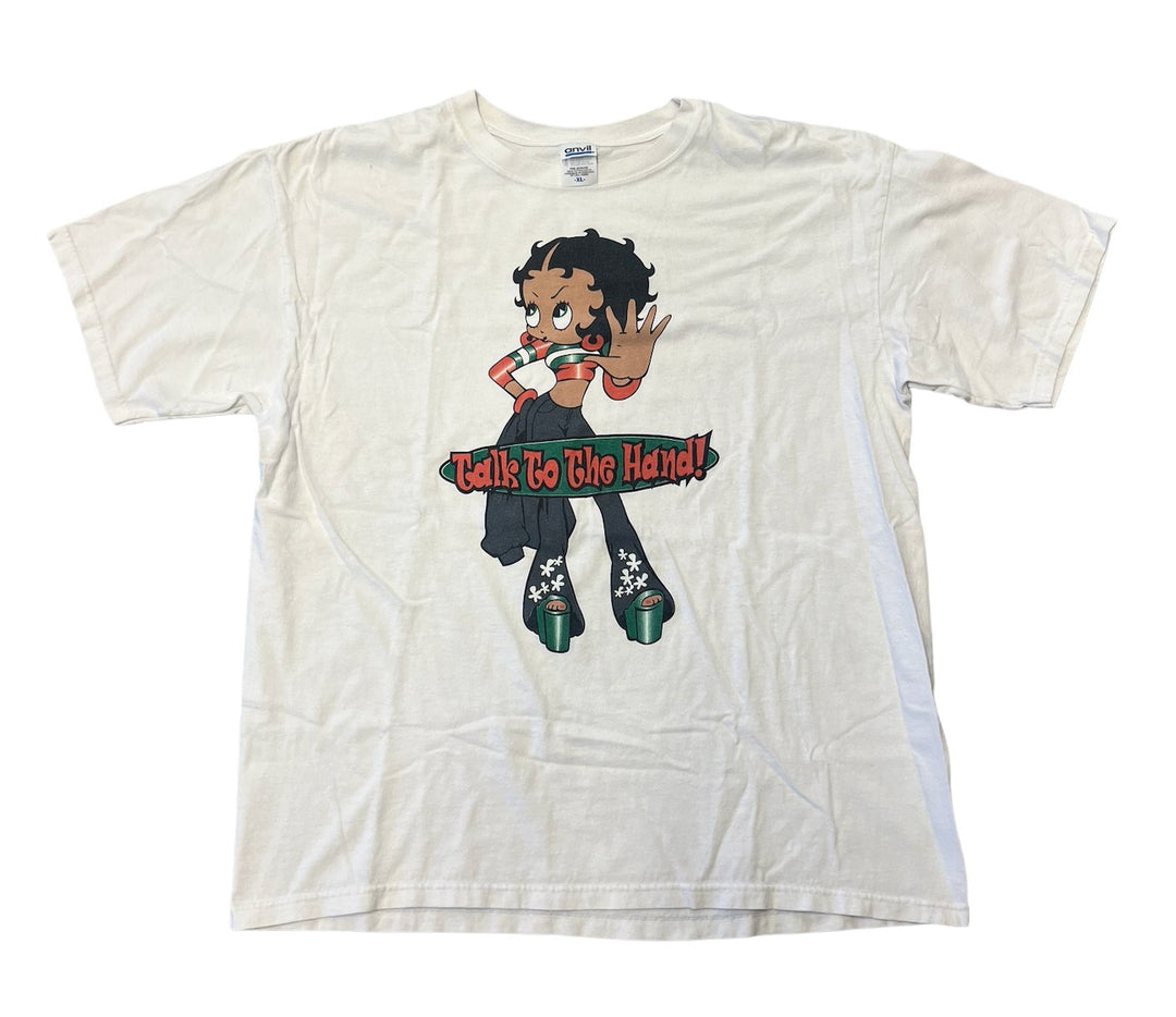 Betty Boop 'Talk To The Hand' Vintage Tee