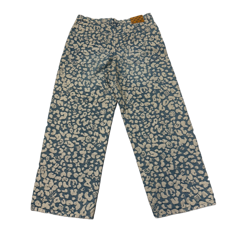 Louis Vuitton 'Jacquard Workwear' Carpenter Jeans