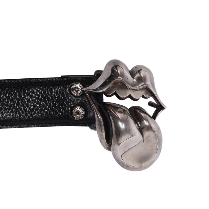 Chrome Hearts 'Rolling Stones' Lips Belt