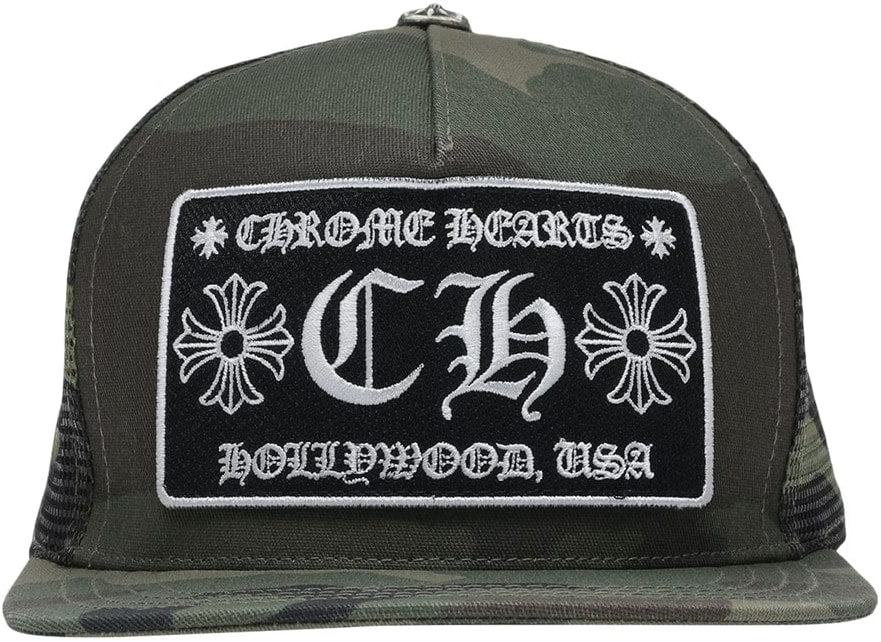 Chrome Hearts 'Hollywood Camo' Trucker Hat
