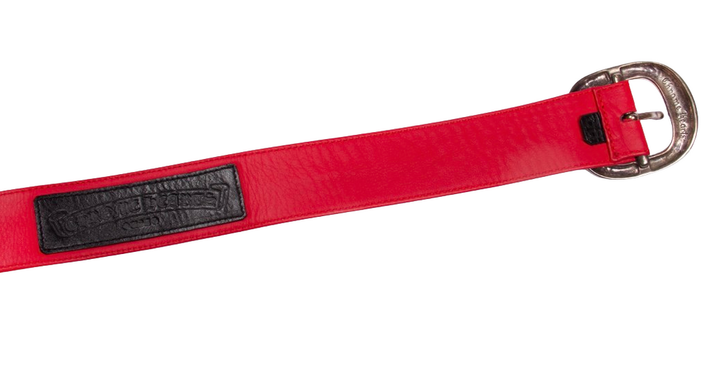 Chrome Hearts Red Gunslinger Belt