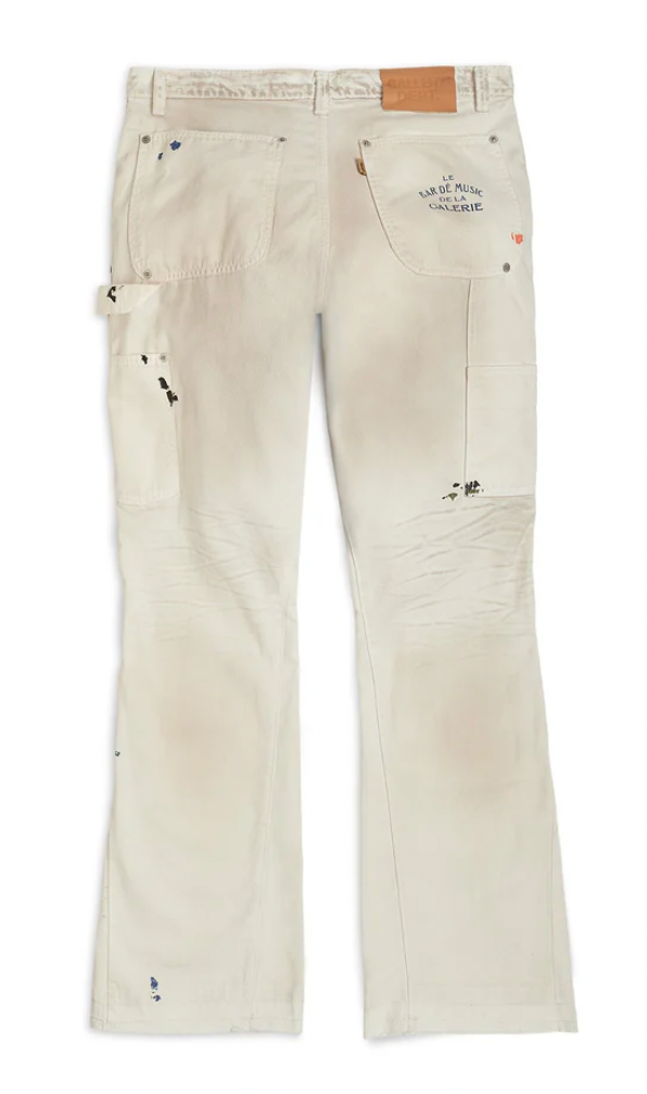 Gallery Dept. 'Natural' Painted Carpenter Flare Pants