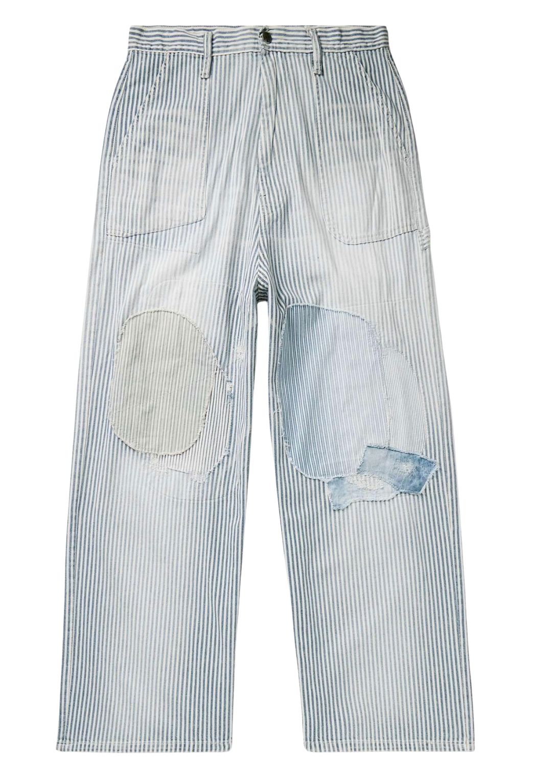 Kapital 'Port Baggy' Pinstripe Painter Pants