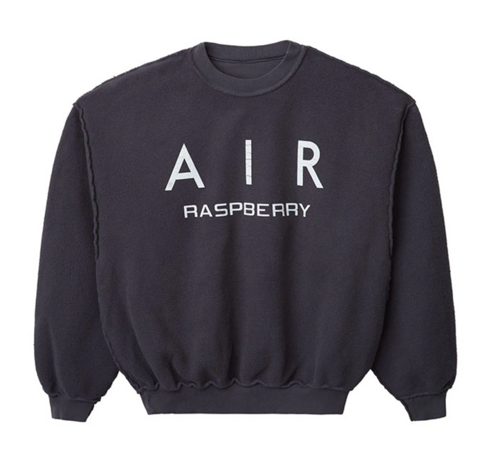 Gold + Vintage Gallery Raspberry Hills 'Air Raspberry' Reverse Crewneck