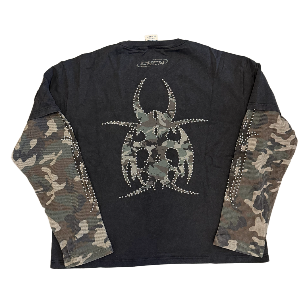 Chew Forever 'Camo Studded' Longsleeve