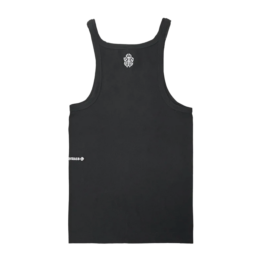 Chrome Hearts 'Bad Seed' Black Script Dagger Logo Tank Top