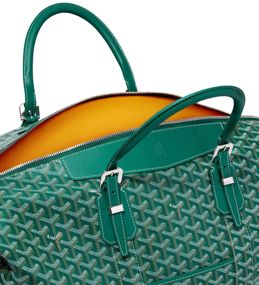 Goyard Green 'Boeing 55' Duffle Bag