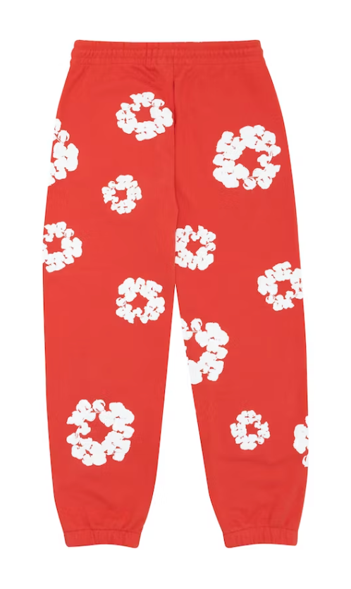 Denim Tears Cotton Wreath Sweatpant Red