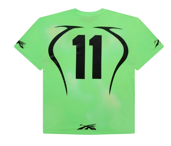 Hellstar 'Warm Up Tee' Neon Green