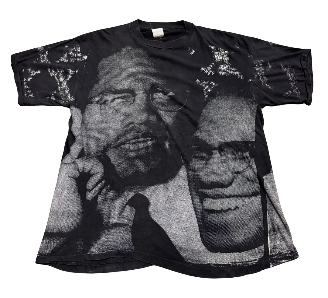 Malcolm X 'Portrait' Vintage Tee